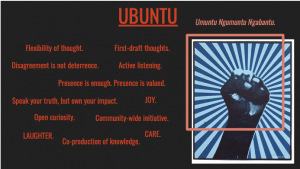 A flyer for Ubuntu