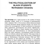 Politicalization of Black Students at NU