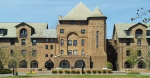 a picture of the CCS building at Northwestern
