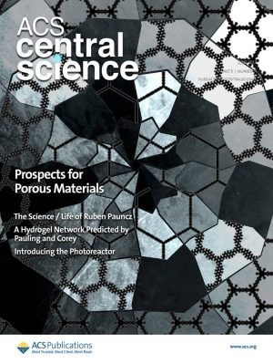 on COFs Featured on Cover of Central Science Dichtel Research Group