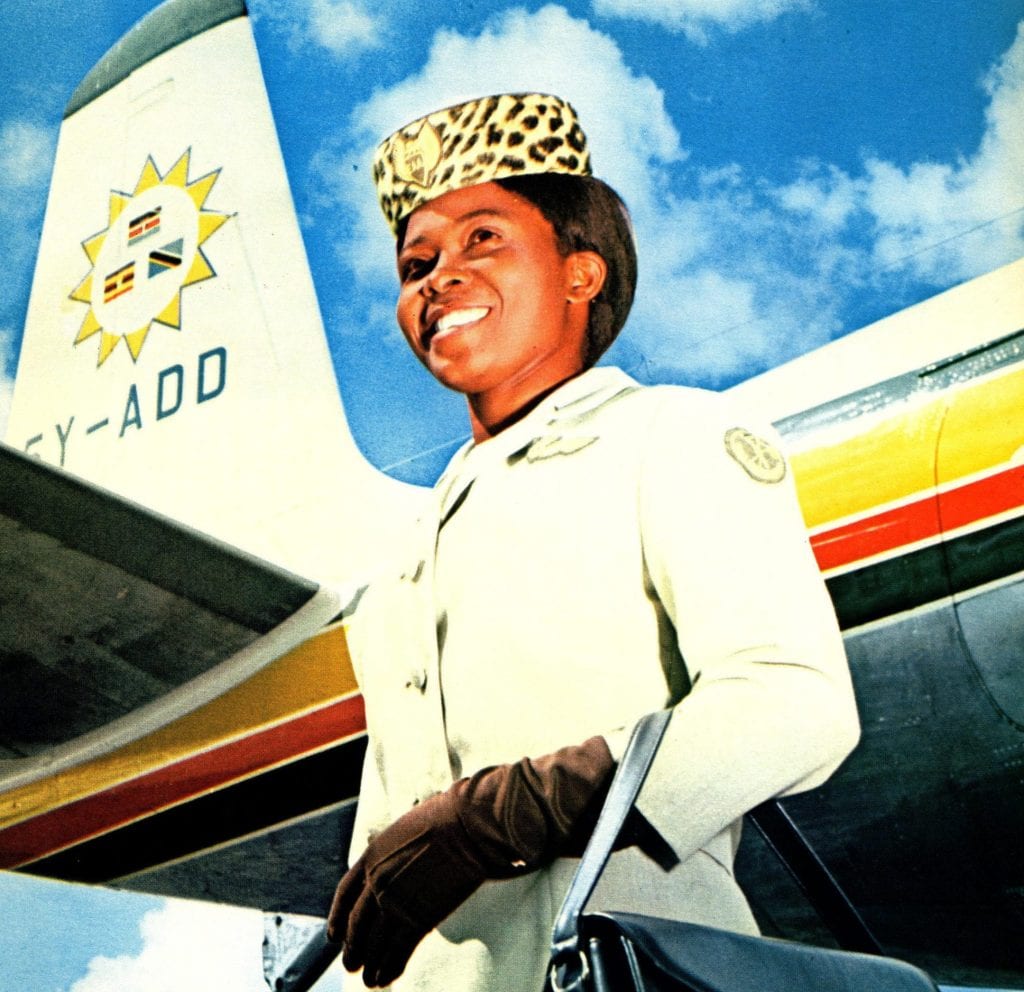 East African Airways Flight Attendant