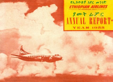 Ethiopian Airlines - Annual Report 1955