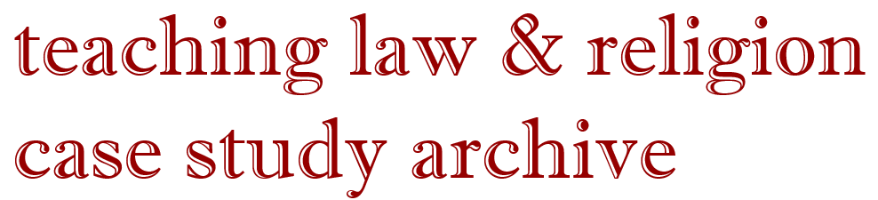 Teaching Law & Religion