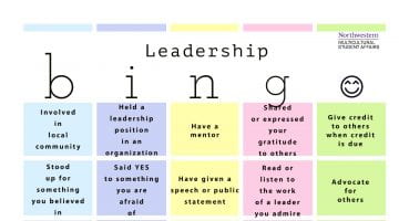 Leadership Bingo