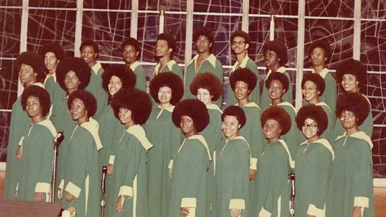 Inaugural choir and concert, 1971
