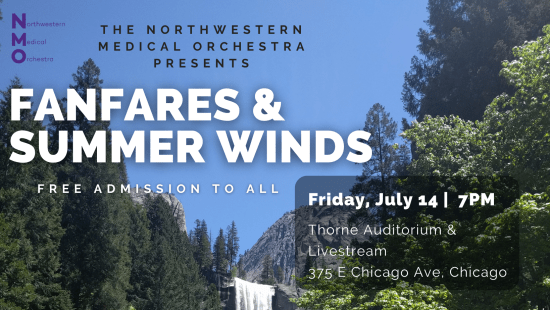 Fanfares and Summer Winds concert on July 14th