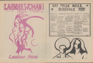 Lavender Woman, June 1973