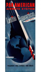 Pan Am Latin America 1941 Timetable