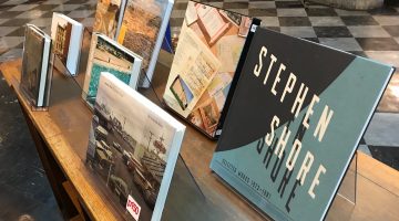 Stephen Shore book display