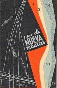 Dias de Nueva Musica 1959