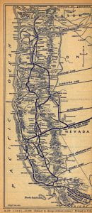 Southern Pacific 1941 Map