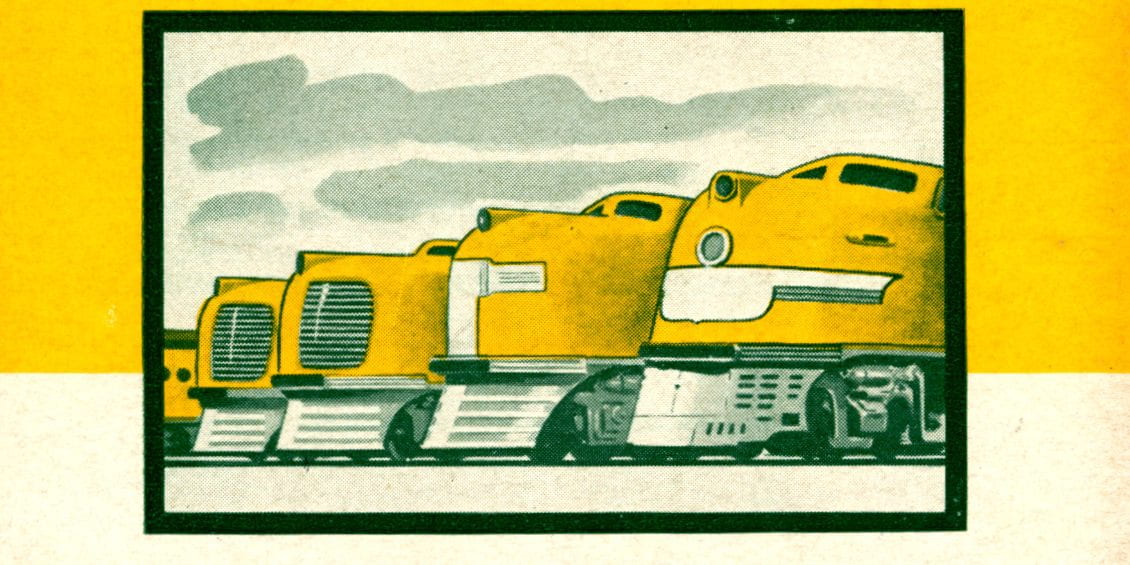 Union Pacific Streamliners - December 1942