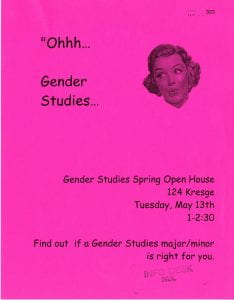 Gender studies