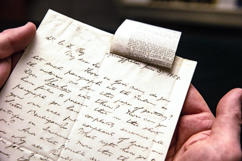 Lincoln letter