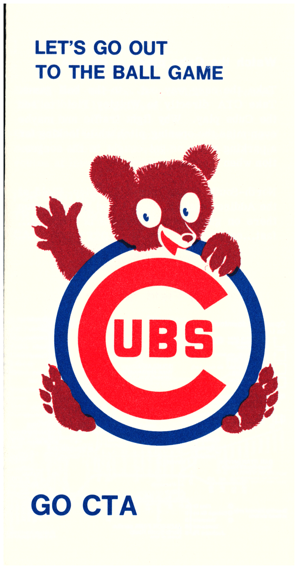 Cubs logo and a bear cub