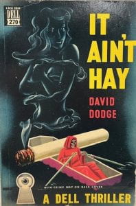 Paperback cover of a lit white cigarette on a black background.