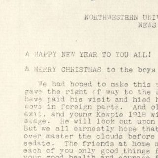 Soldiers’ Newsletter, 10 December 1917