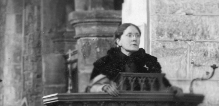 Frances Willard, 1894, at St. Margaret’s Church, Horsmonden, Kent, England. FWHA