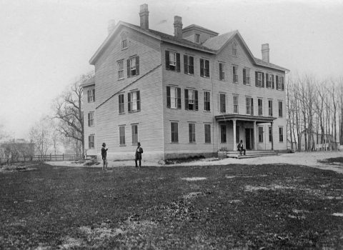 Dempster Hall (Garrett Biblical Institute), 1855. NUA