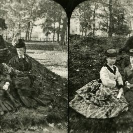 North-Western Female College Students, circa 1860