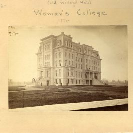 The Woman’s College Building. NUA