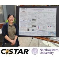Heidi presenting CISTAR RET research poster