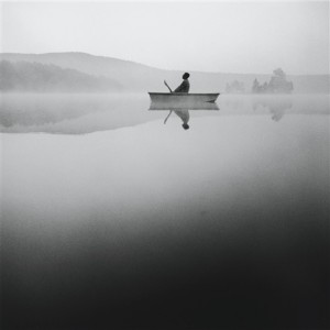 Lake Ninevah, Vermont by Tseng Kwong Chi, 1985