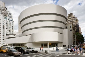 The Solomon R. Guggenheim Museum in New York City. 