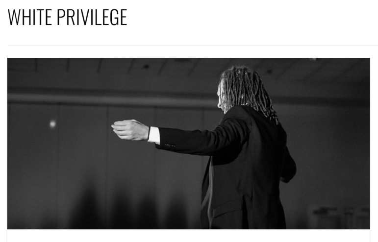 WHITE PRIVILEGE: An Interactive Lecture with Sound