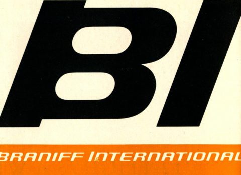Braniff International Timetable 1.2.66