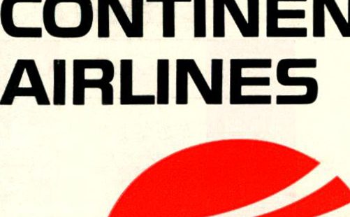 Continental Airlines Timetable 8.1.68